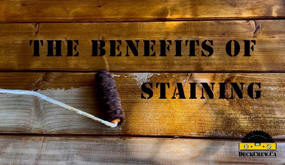 The Benefits of Staining for Wooden and Pressure-Treated Decks