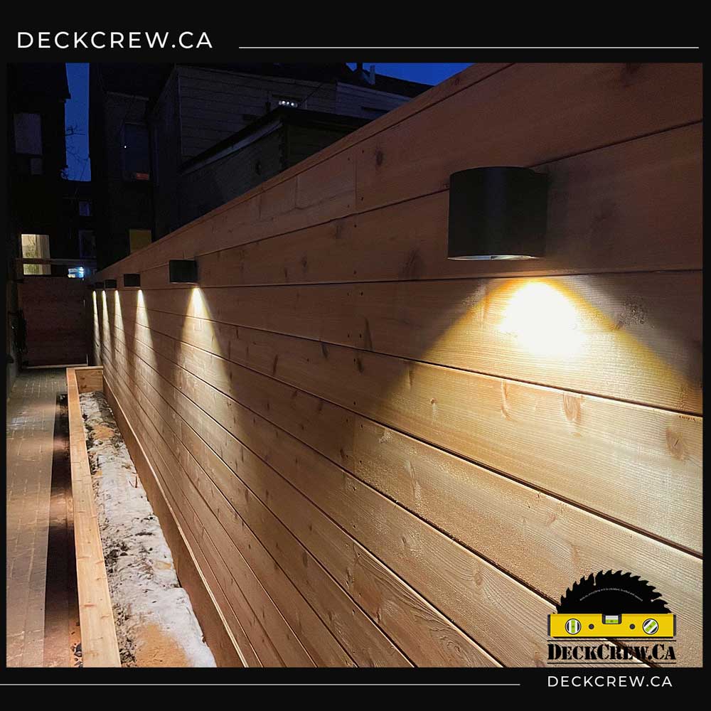 Low-Voltage Decking and Fencing Lights